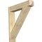 Ekena Millwork Traditional Craftsman Rough Sawn Outlooker, Douglas Fir, 8"W x 42"D x 42"H OUT08X42X42TRA04RDF - alternate 1